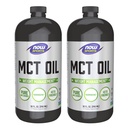 Nu fødevarer MCT Oil, 32 Ounce (pakke af 2) (emballage kan variere)