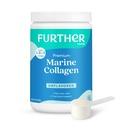 Yderligere fødevarer Unflavored Marine Collagen Peptider Powder, Wild- fanget bæredygtigt sourced Fish, Hydrolyzed Type 1, 2 & 3, 12g Protein, 5.93 Oz