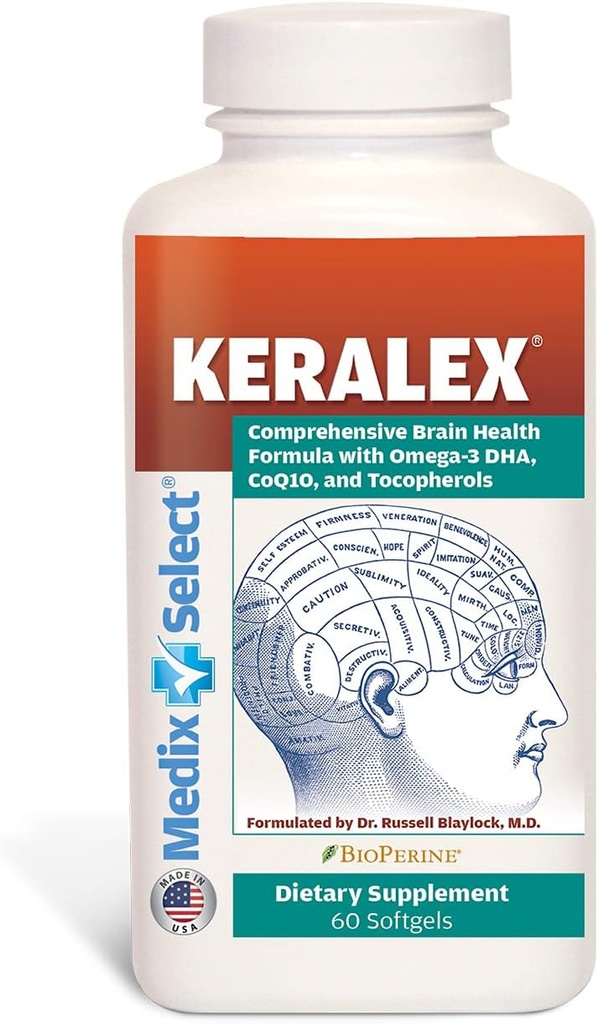 Keralex Brain Health Formel (30 dages forsyning)