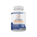 Labs NeuroGro Natural Brain Supplement for voksne, 60 kapsler - Nutritious Blend of Bacopa Monnieri, Ginkgo biloba, Melissa Officinalis & Citicolin for Brain Focus & Memory