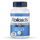 Rolaids Ultra Strength Antacida Chewable Tablets, Mint, 72- greve