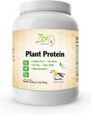 Zen Supplements - Plant Protein- Vanilla 510G 1.1LB- Powder- 25 Gram Protein Per Serving -Vegan, Lavnettarmaturer, Non Dairy, Gluten Free, Lactose Free, No Sugar Added, Soy Free, Kosher, Non-GMO