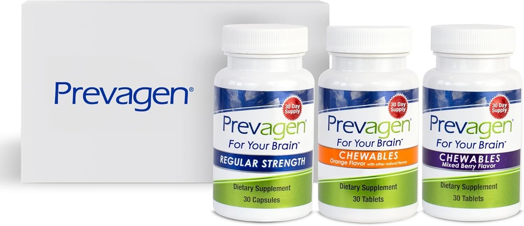 Prevagen Variety Pack - 90 Count (3 måneder Tilgang)