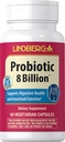 Piping Rock Probiotic for mænd & kvinder; 90 Capsules against 124; fordøjelsesstøtte & intestinal Support