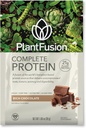 PlantFusion Complete Vegan Protein Powder - Plant Based Protein Powder med BCAA, fordøjelsesenzymer og Pea Protein - Keto, Gluten Free, Soy Free, Non- Dairy, No Sugar, Non- GMO - Chokolade Pack med 12