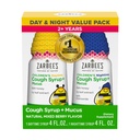 Zarbee 's Children' s Honey Hough Syrup + Mucus Day & Night Value Pack, Daytime & Nighttime Toddler Hough Syrup, Dark Honey, Ivy Leaf Extract, Kamille, Blandet Berry Flavor, 2X 4 Fl Oz