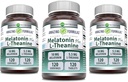 Amazing Formulas Melatonin 10 Mg Plus L- Theanine 5,5 Mg Supplement XX 124; 120 tabletter