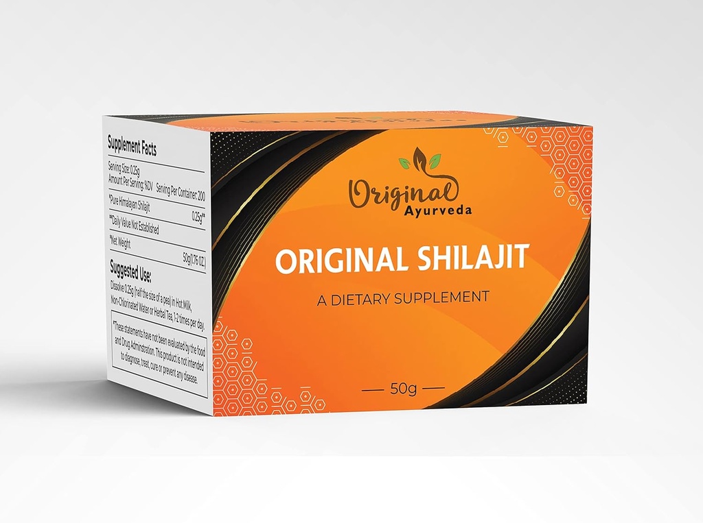 Shilajit - 50g, Ren, Økologisk og mest Potent Urte Supplement - 3 Måneder Supply 1 1.7637 Ounce Formand