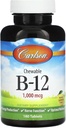 Carlson Labs B- 12- SL, 1000mcg, 180 tyggetabletter