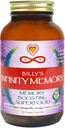 Infinity Memory and Focus Supplement, Superfood Brain Fuel med Organic Lions Mane Mushroom, Ashwagandha, Holy Basil, & Gurkemeje, Kosttilskud til kvinder og mænd (150 kapsler)
