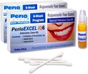 SDC - PerioEXCEL IQ6 DuoPack Intensive Care 12- Week Gum terapi Kit med CoQ10 Gum Gel