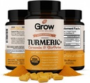 Grow Vitamin Curcumin + Ultra: Organic High- Potency Blend Measurement 124; Maksimal styrke gurkemeje Formel med 95% Curcuminoids Measurement 124; USDA Certified Measurement 124; 30- Day Supply
