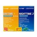 HealthA2Z ® Daytime and Nighttime against 124; Cold & Flu Medicine