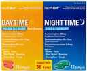 HealthA2Z ® Daytime and Nighttime against 124; Cold & Flu Medicine