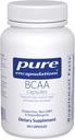 Pure indkapslinger BCAA kapsler Budding- 124; Hypoallergent supplement til støtte muskelfunktion under træning * Budding- 124; 60 kapsler