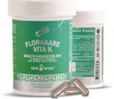Florakare, seniors Premium All In One - Knoglesundhed, blodgennemstrømning, fordøjelsesstøtte & Gut til kvinder & mænd, K2-vitamin, Grape Seed Extract Plus Lactobacillus og 12 registrerede Probiotika - 30 dages forsyning