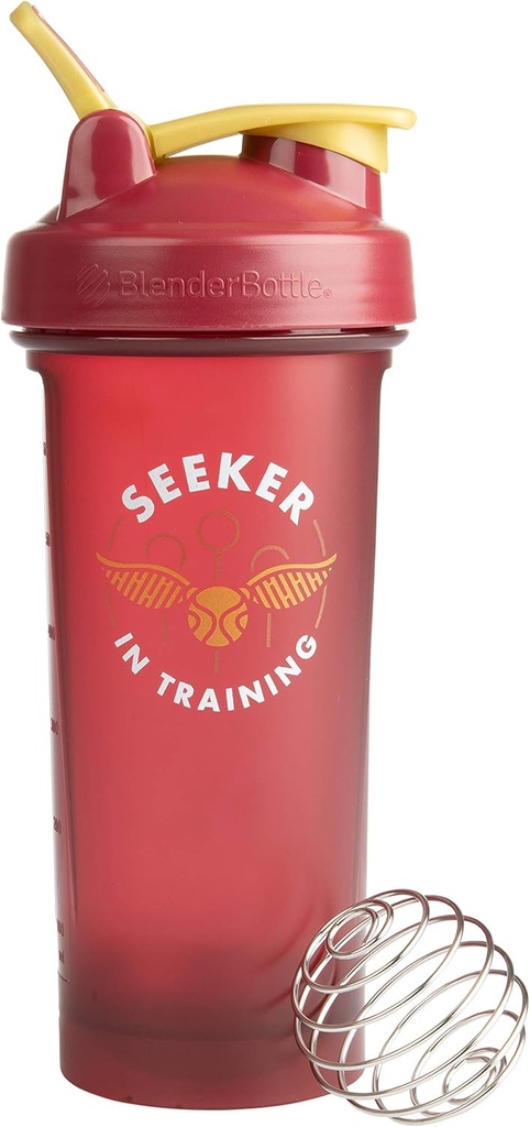 Harry Potter BlenderBottle Shaker Bottle, 28 oz - Seeker in Training - BlenderBall Wisk Mixer Ball - Blend Protein Powder, Sport Drinks, Shakes, Smoothies & More