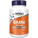 Now Foods Supplements, SAME (S- Adenosyl- L- methionin) 200 mg, Nervesystemet Support *, 120 Veg kapsler