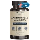 VINATURA Akkermansia Probiotic - Akkermansia Munciniphila Supplement, GLP-1 Supplement - 60 kapsler