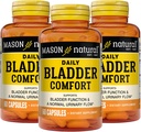 Mason Natural Daily Bregen Comfort, 30, Day Supply, med Calcium, Græskarfrø, og Soy Germ til støtte Normal Blogen Funktion, 60 kapsler (pakke med 3)