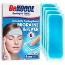 BeKOOOL Migræne Gel Sheets - 4 Greve