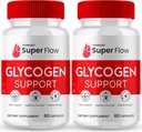 Super Flow Pills Advanced Blood Support Formel Supplement, SuperFlow Blodkapsler - Maksimal Styrke, Super Flow Alle Naturlige Formel Pills, SuperFlow Kapsler Blood Support Anmeldelser (2 Pack)