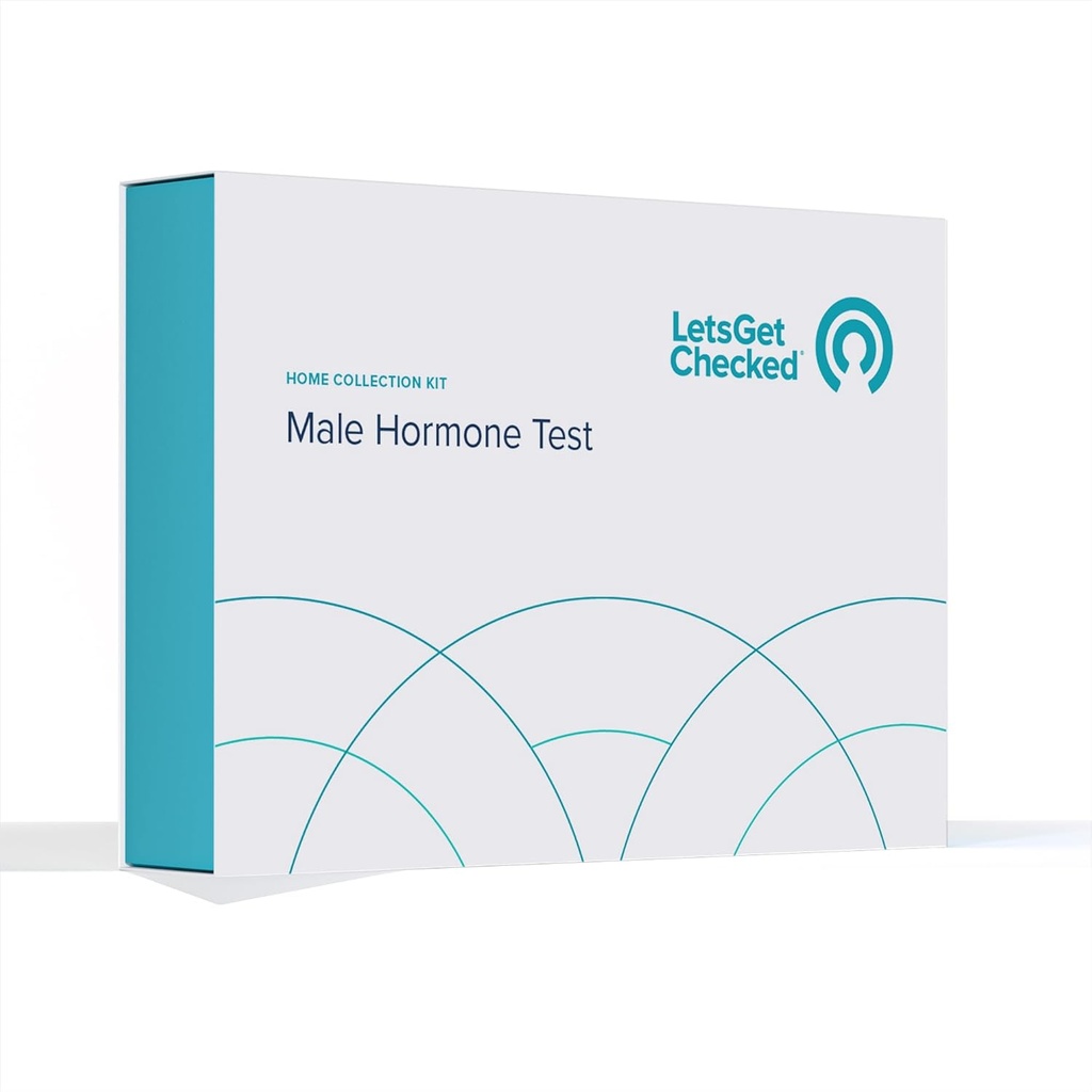LetsGetChecked - at- Home Mandlig Humle Test (124); Test for Testosteron, Sex Hormone Binding Globulin (SHBG), Gratis Androgen Memory 124; Care- Certified Resultater i 2- 5 dage