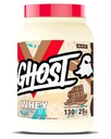 GHOST Whey Protein Powder, Milk Chocolate - 2LB, 25G Protein - Whey Protein Blend - The Post Workout Fitness & Nutrition Shakes, Smoothies, Bagning & Madlavning - Soy & Gluten- Free