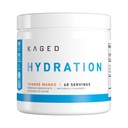 Kaged Hydration Elektrolytes Powder # 124; Orange Mango # 124; Hydra- Charge Sports Drink Mix # 124; Pre, Post, Intra Workout # 124; Lave Carb, Vegan, Gluten Free # 124; Kosttilskud til mænd & Kvinder # 124; 60 Servering