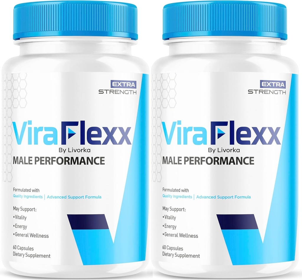 (2 Pack) ШFlexx Pro Kapsler til mænd, Original БFlexx Pro Mandlige Support Pills Alle naturlige støtte Samlet sundhed, БFlex Premium Advanced Formel, Vira Flexx Anmeldelser, 120 Kapsler til 2 Måneder