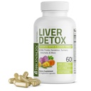 Bronson lever Detox Advanced Detox & Cleansing Formel understøtter sundhed lever funktion med mælk Thistle, Mælkebøtte ekstrakt, gurkemeje, Artiskoke Leaf & Mere, Non- GMO, 60 vegetariske kapsler