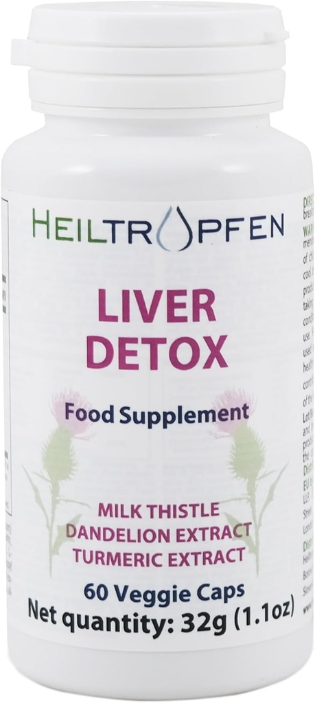 Heiltropfen Lever Detox vegetariske hætter