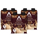 Atkins Mocha Latte Iced Coffee Flavored Protein Shake, High Protein, Low Glycemic, Low Carb og Low Sugar Shakes, Keto- Friendly, 12 Pack