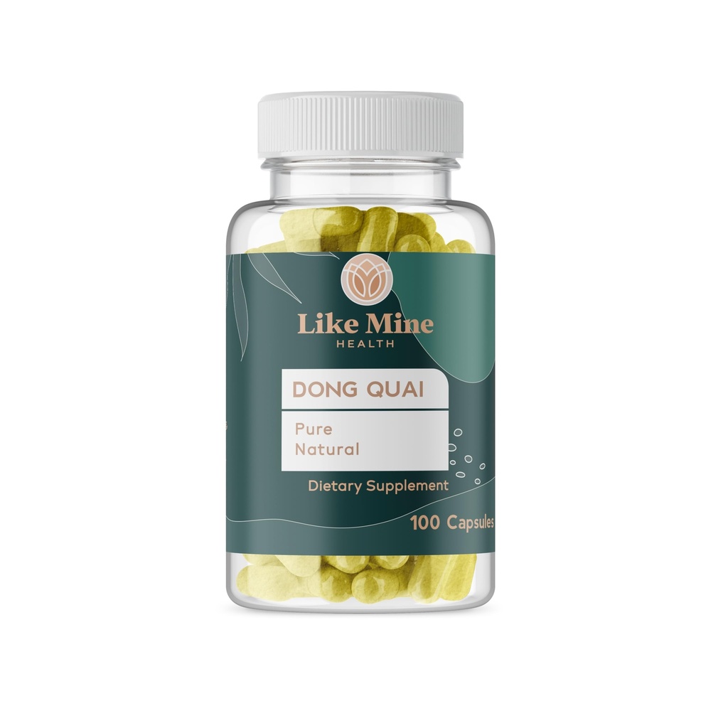 Ligesom mine Dong Quai (100 kapsler), Pure & Natural, Ingen Fyldere eller tilsætningsstoffer, Gluten Free, Urtetilskud for kvinder