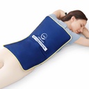 Ekstra stor genanvendelige Gel Ice Pack til skader (23 "x15") Note 124; Stor Ice Pack til Rygsmerter Relief, Post Kirurgi Inddrivelse, Fleksibel Cold Pack til Lavere Rygsmerter