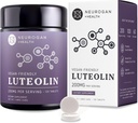 Neurogan Luteolin Supplement Tablets - 200 MG, 120 Ct - Natural Bioflavonoider Supplements for Cellular & Brain Health, Immunsupport - Plantbaserede Flavonoider, Polyphenoler Supplement for mænd og kvinder