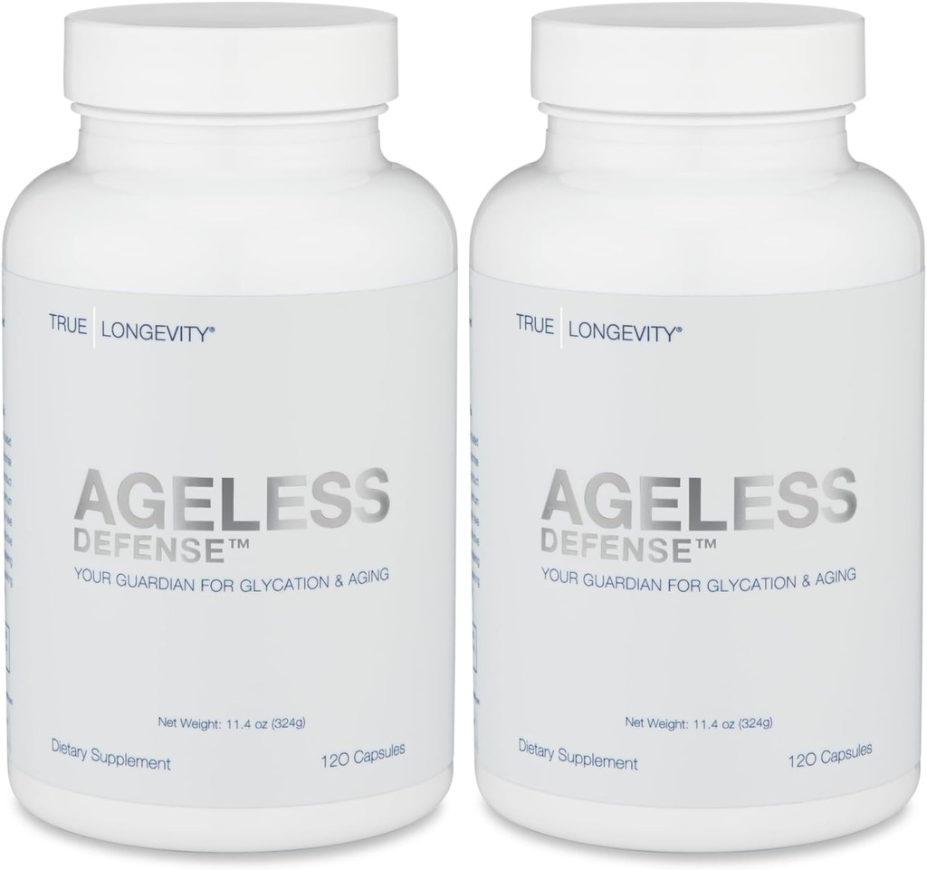 DrinkHRW Agueless Defense Ultimate Formulering, Inhibits Advanced Glycation End Products, 2 flasker, 240 Total Tablets