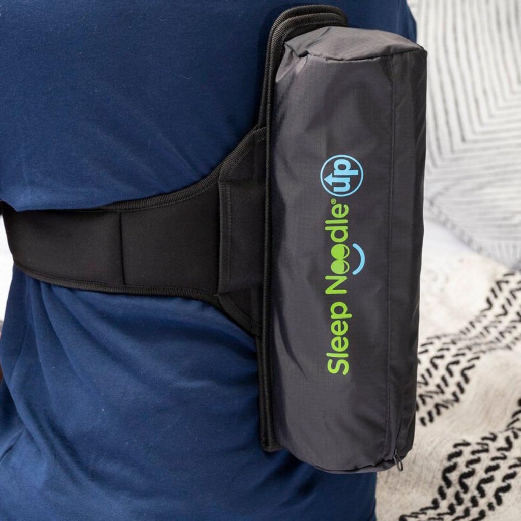 Up Positional Sleep Aid Meap 124; Natural Anti- Snore Belt Teaches Sleeping on Side Meap 124; Worn in Lodret eller vandret justering (Standard Plus)
