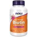 Now Foods Supplements, Biotin 10 mg (10. 000 mcg), Extra Strength, Energy Production *, 120 Veg kapsler