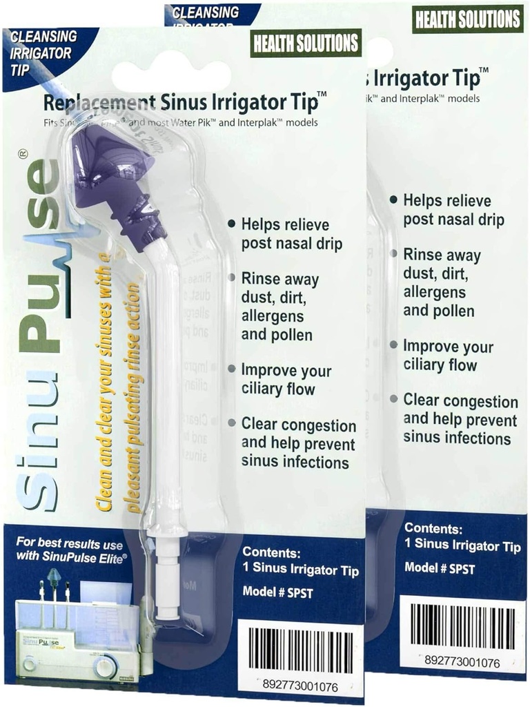 Sinupulse Elite Erstatning Sinus Irrigator Tip (2 Pack)