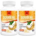 Kroppssund Natural Dopamin Supplement - 90 tabletter (2 flasker)