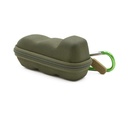 CASEMATIX Forest Green Travel Case Fits Astma Inhaler, omfatter kun sag