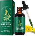 Mullein Drops til Lungs, Mullein Leaf Tincture Drops 124; 2 fl oz Beeg 124; Mullein Leaf Extract til Lungs Detox og Respiratory Lung Sundhed, støtte til luftvejene, naturlige urtetilskud