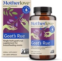 Motherlove Goat 's Rue (120 Liquid caps) Amning Supplement til Breast Tissue Development & Support Breast Milk Supply - Non-GMO, Organic Herbs, Vegan, Kosher, Soy- Free