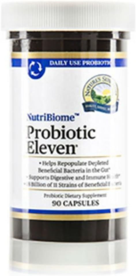 Nature 's Sunshine Probiotic Eleven 90 Kapsler (pakke med 4)