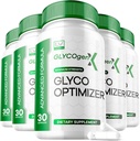 LIVORKA 5 Pack - Glycogen X Glyco Optimazer, Glyco X Optimizer Glycogen, GlycogenX, Glycogen Support, GlycogenX Support, Glycogen X, GlycogenX Glyco Optimizer, Glycogen Optimizer 600MG, 150 Kapsler