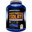 BODYTECH Whey Protein Isolate Powder - med 25 gram protein per Serving & BCAA - Ideel til post- workout muskeltræning & vækst, Indeholder mælk & soja - Vanilla (5 pound)