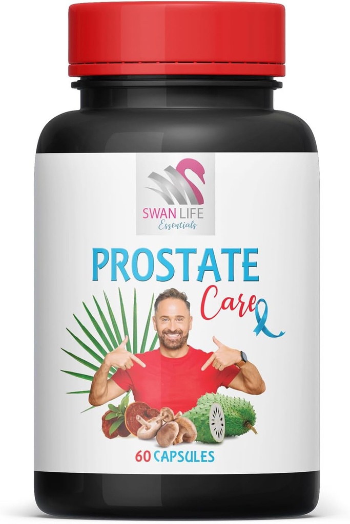 Nettle Leaf Tea - Prostate Support Pills - Saw Palmetto Capsules and Nettle Root, graviola Leaf Capsules, Saw Palmetto Extract for Men, Saw Palmetto Capsules and Nettle Root 1 Bottle 60 Capsules