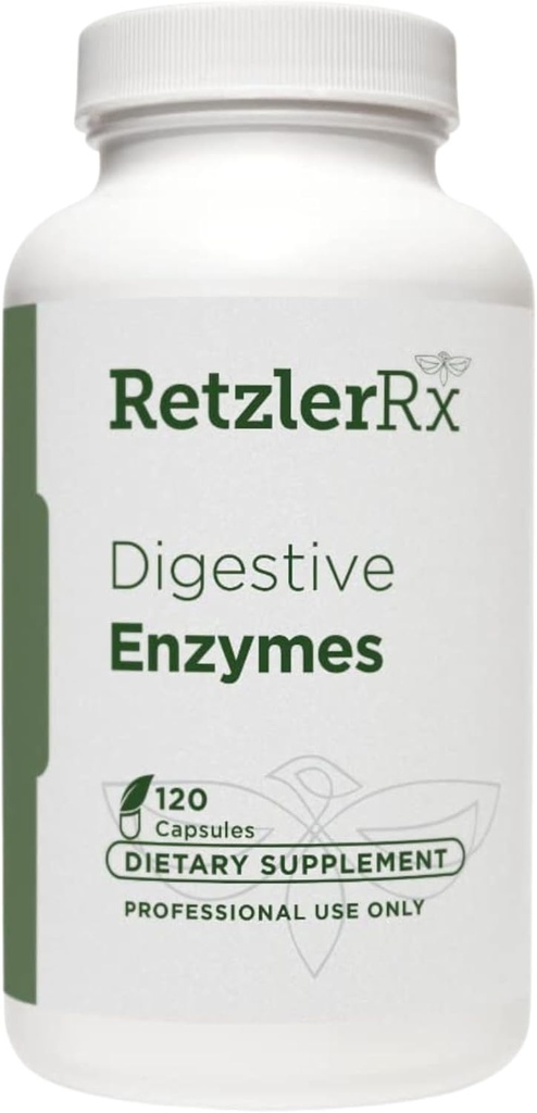 HormoneSynergy Digestive Enzymes 120 Vegetable Capsules | Multi Acid Resistant, Vegan-Suitable Digestive Enzymes*