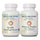 Dr. Clark Store Quick para- Zap Cleanse & Mimosa Pudica - Kraftfuld Cleanse, Detox Support & Gut Health Formel